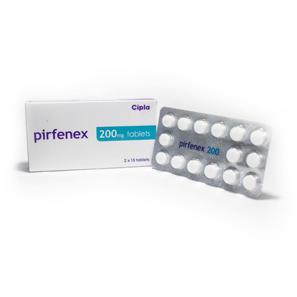 Pirfenex 200mg (Pirfenidone Tablets IP)