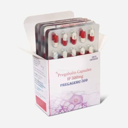 Pregagesic 300mg (Pregabalin Capsules IP)