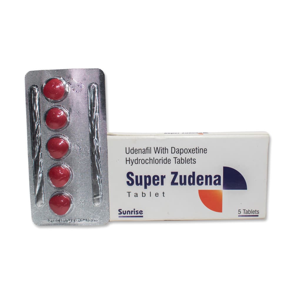 Super Zudena (Udenafil with Dapoxetine Hydrochloride Tablets)