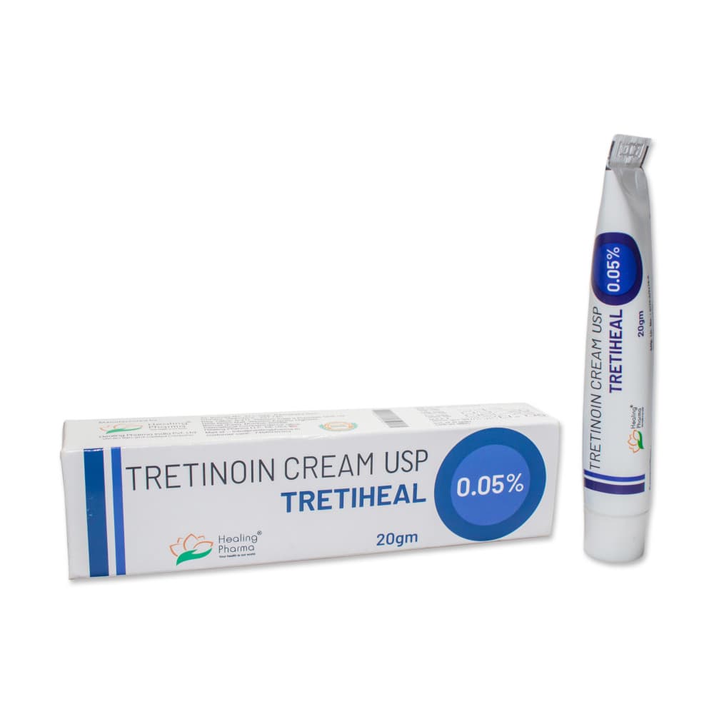 Tretiheal 0.05% (Tretinoin Cream USP)