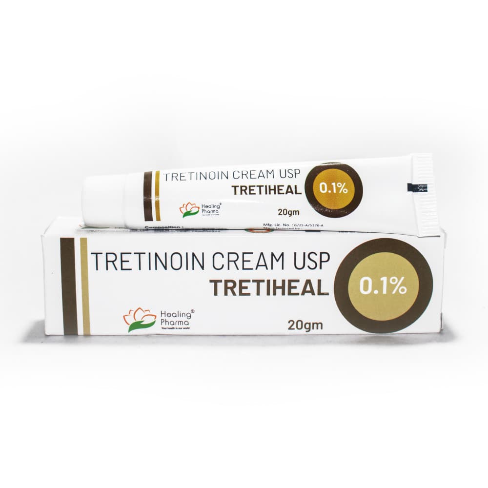Tretiheal 0.1% (Tretinoin Cream USP)