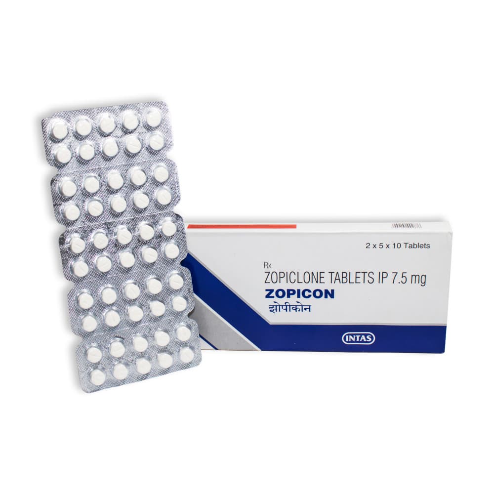Zopicon 7.5mg (Zopiclone Tablets IP)