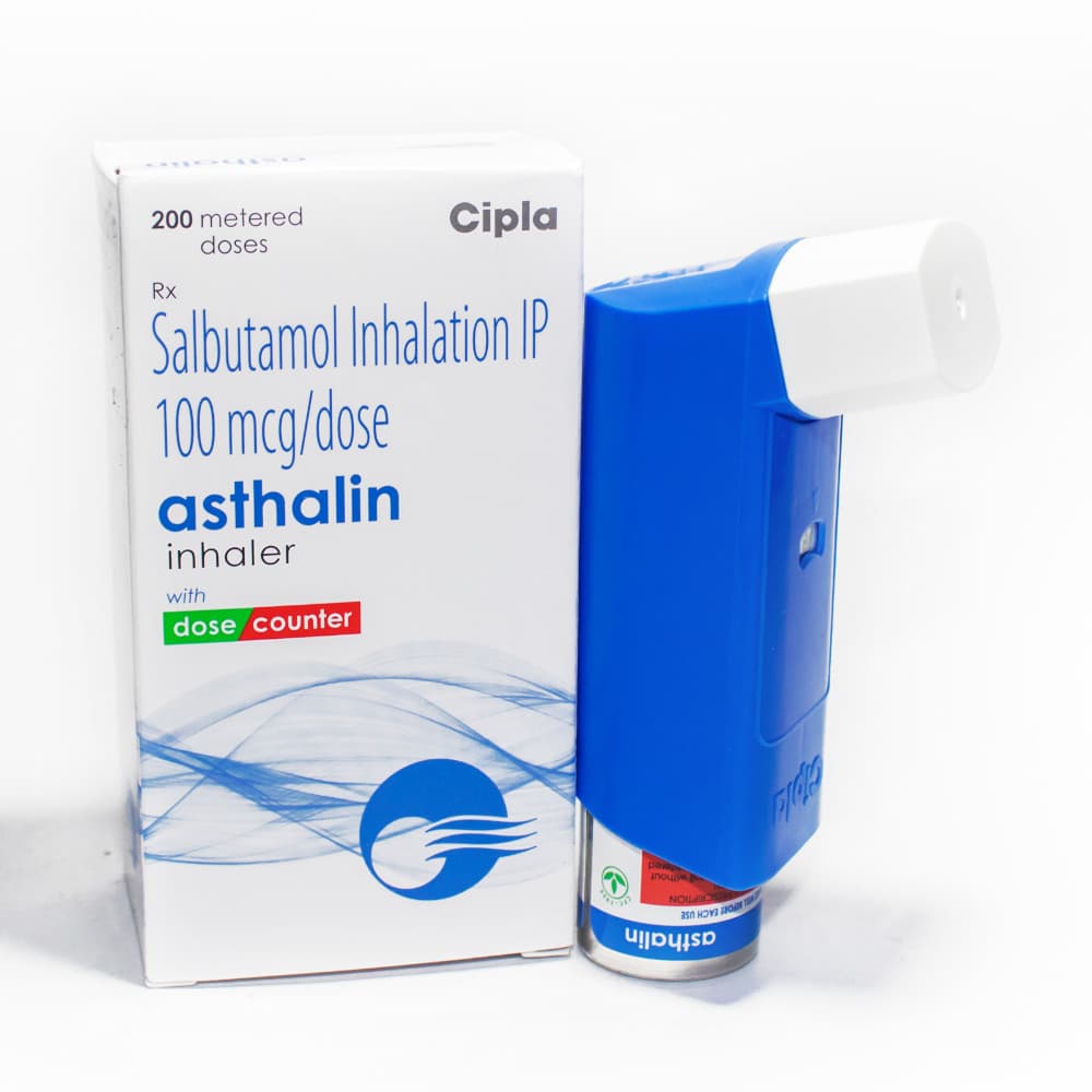 Asthalin Inhaler (Salbutamol Inhalation IP)