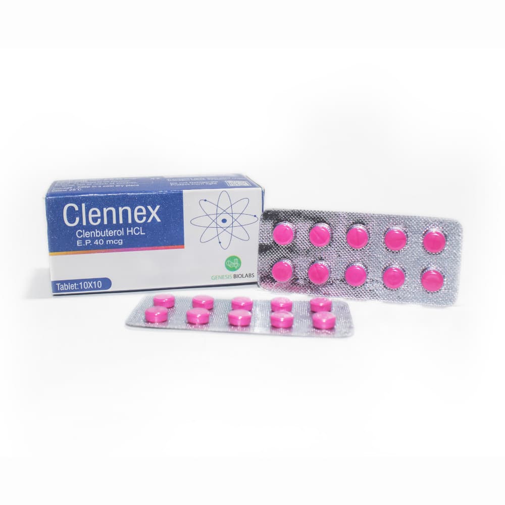 Clennex 40mcg (Clenbuterol HCl EP)