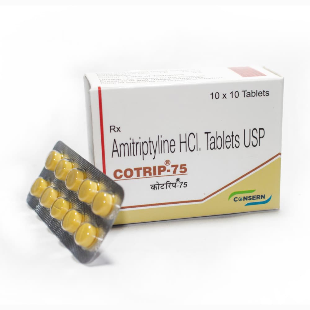 Cotrip 75mg (Amitriptyline Hydrochloride Tablets USP)
