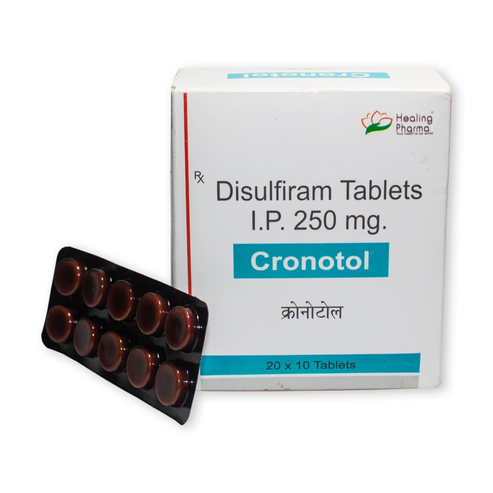 Cronotol 250mg (Disulfiram Tablets IP)