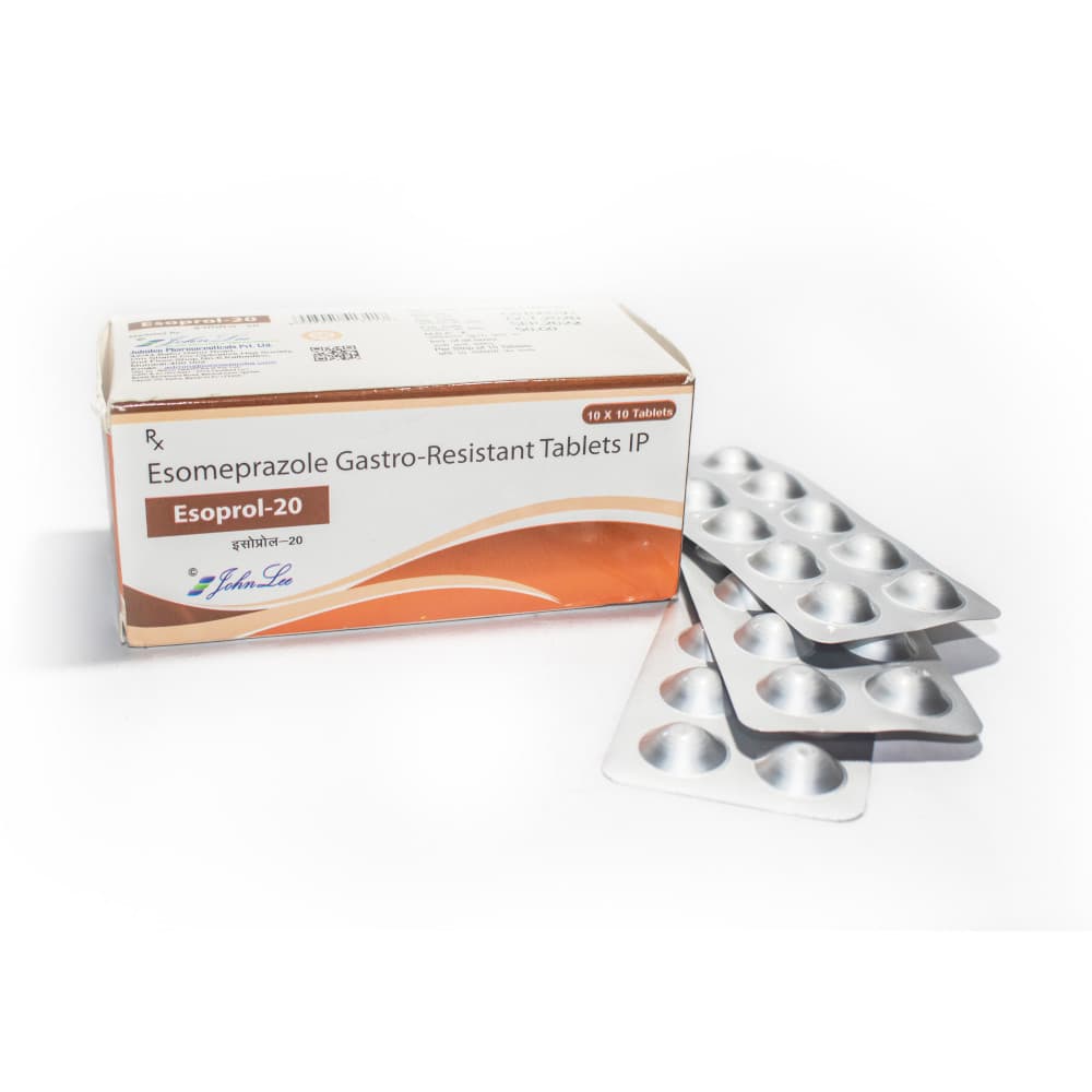 Esoprol 20mg (Esomeprazole Gastro-resistant Tablets IP)