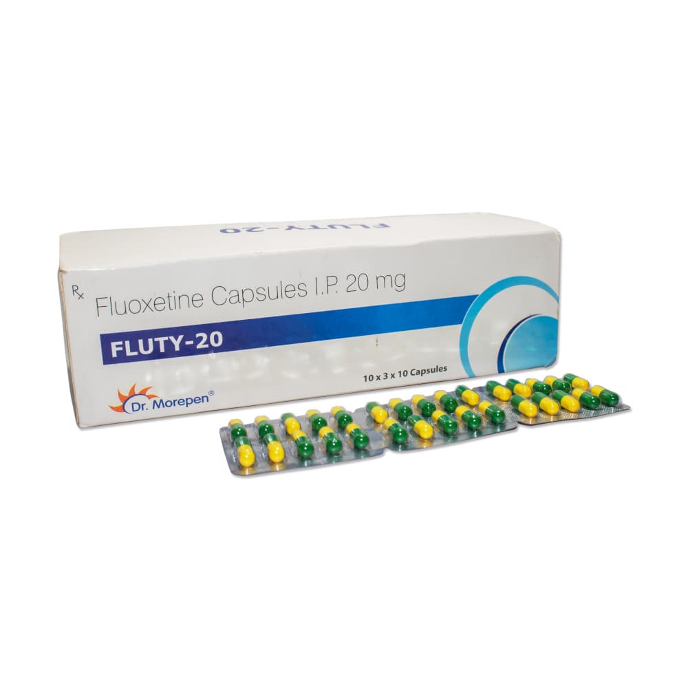 Fluty 20mg (Fluoxetine Capsules IP)