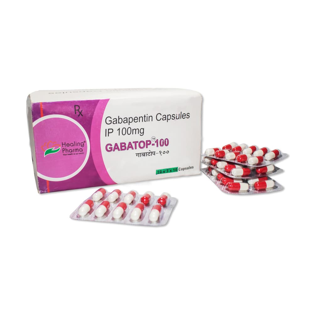 Gabatop 100mg (Gabapentin Capsules IP)