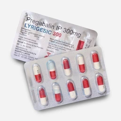 Lyrigesic 300mg (Pregabalin Capsules IP)