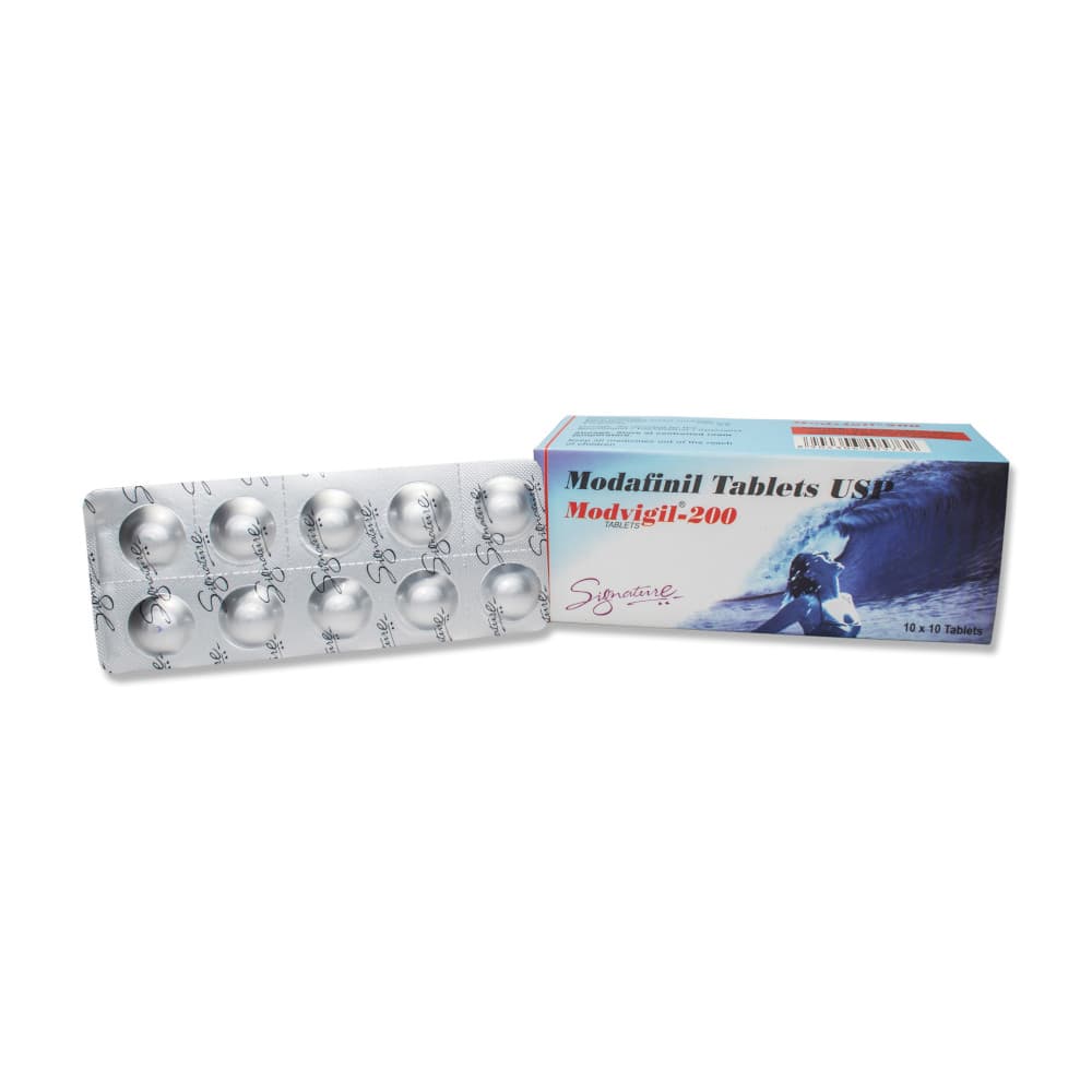 Modvigil 200mg (Modafinil Tablets USP)