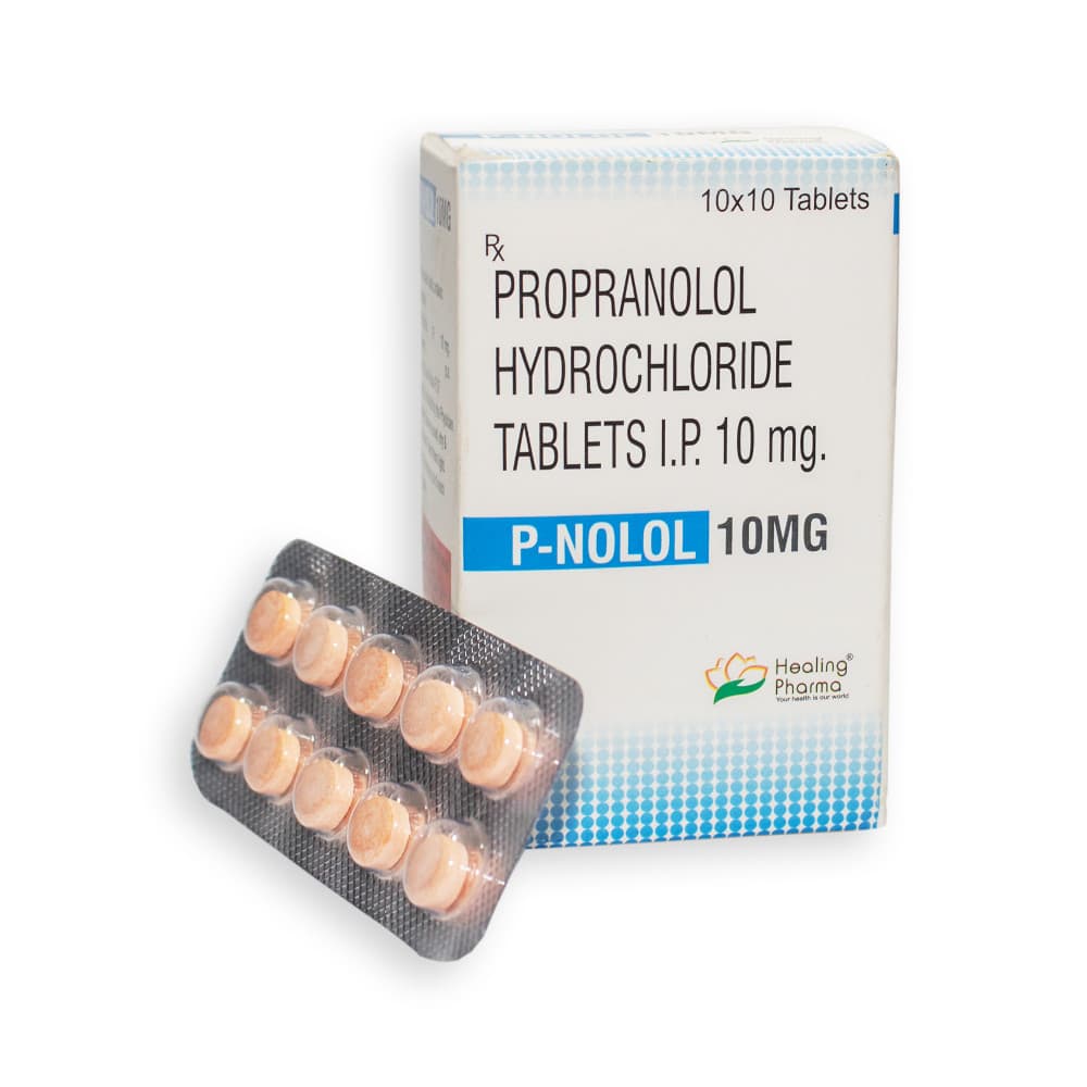 P-NOLOL 10mg (Propranolol Hydrochloride Tablets IP)