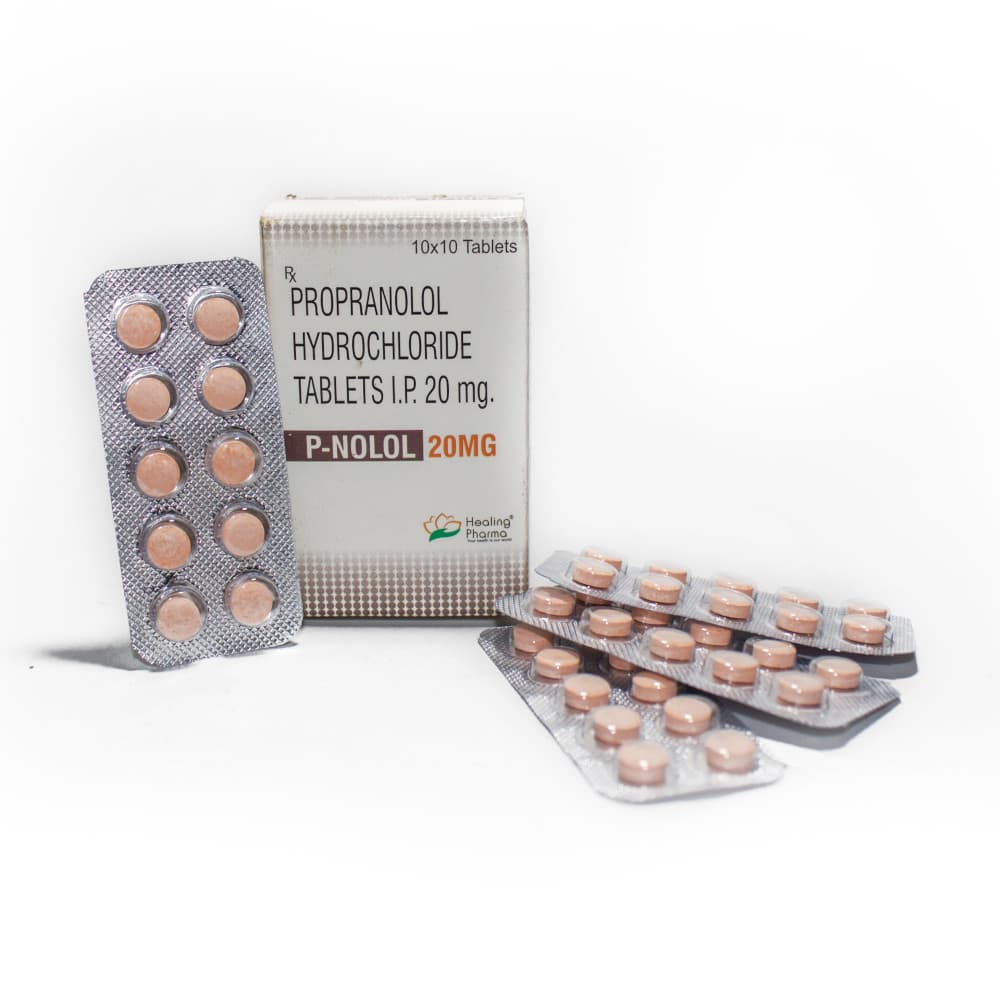 P-NOLOL 20mg (Propranolol Hydrochloride Tablets IP)