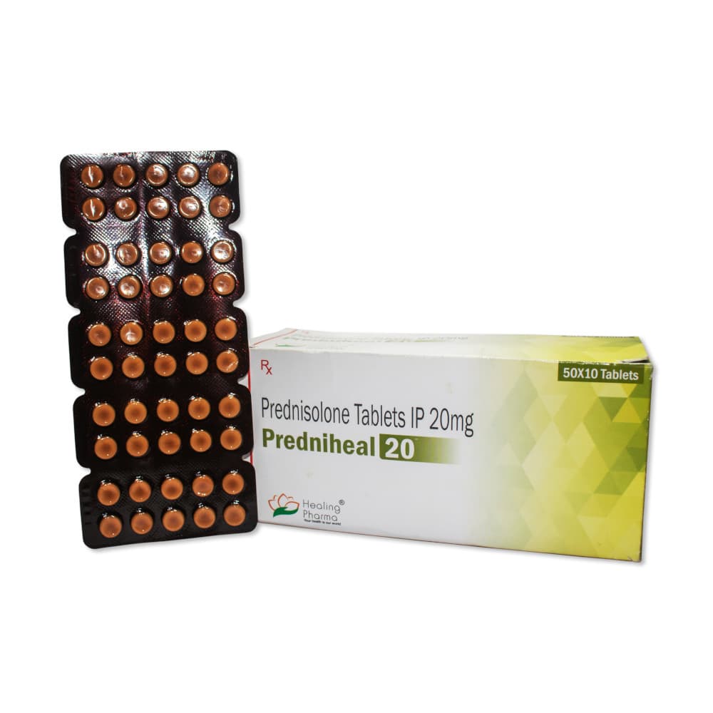 Predniheal 20mg (Prednisolone Tablets IP)