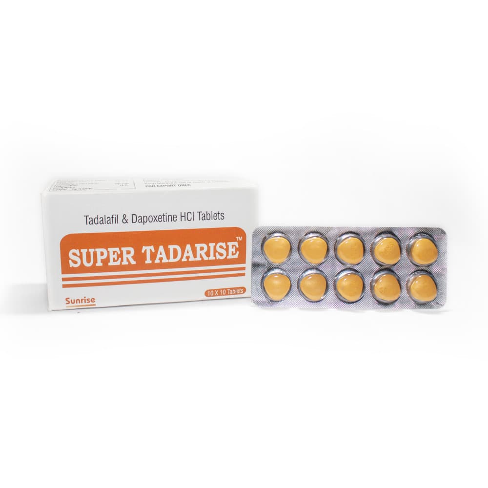 Super Tadarise (Tadalafil & Dapoxetine HCl Tablets)