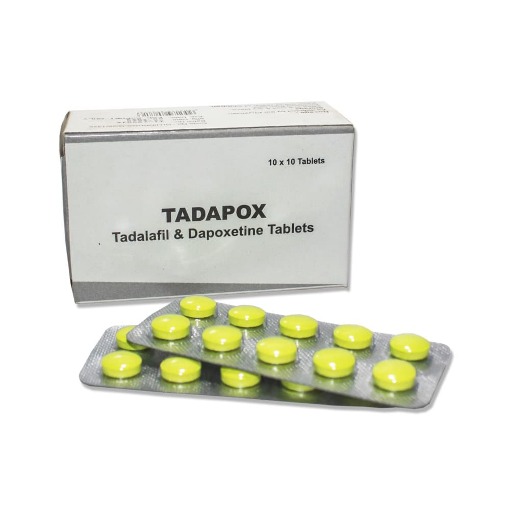 Tadapox (Tadalafil & Dapoxetine Tablets)