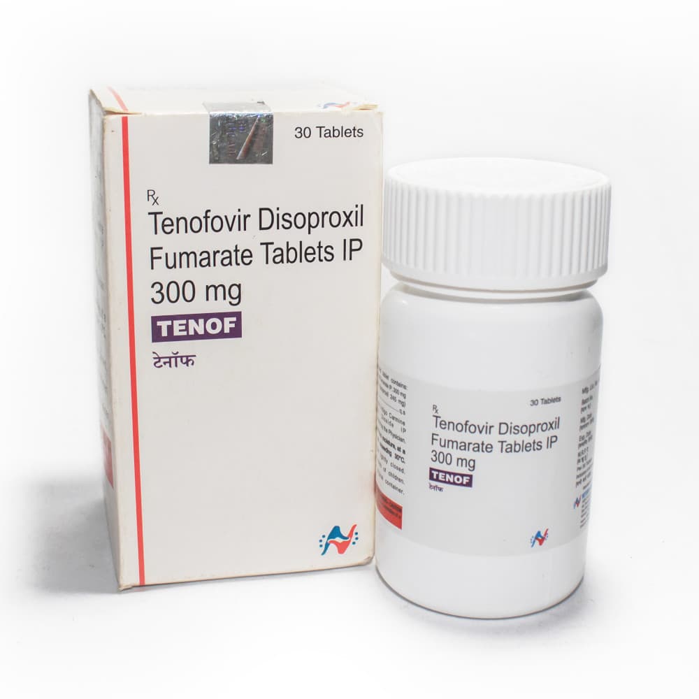Tenof 300mg (Tenofovir Disoproxil Fumarate Tablets IP)