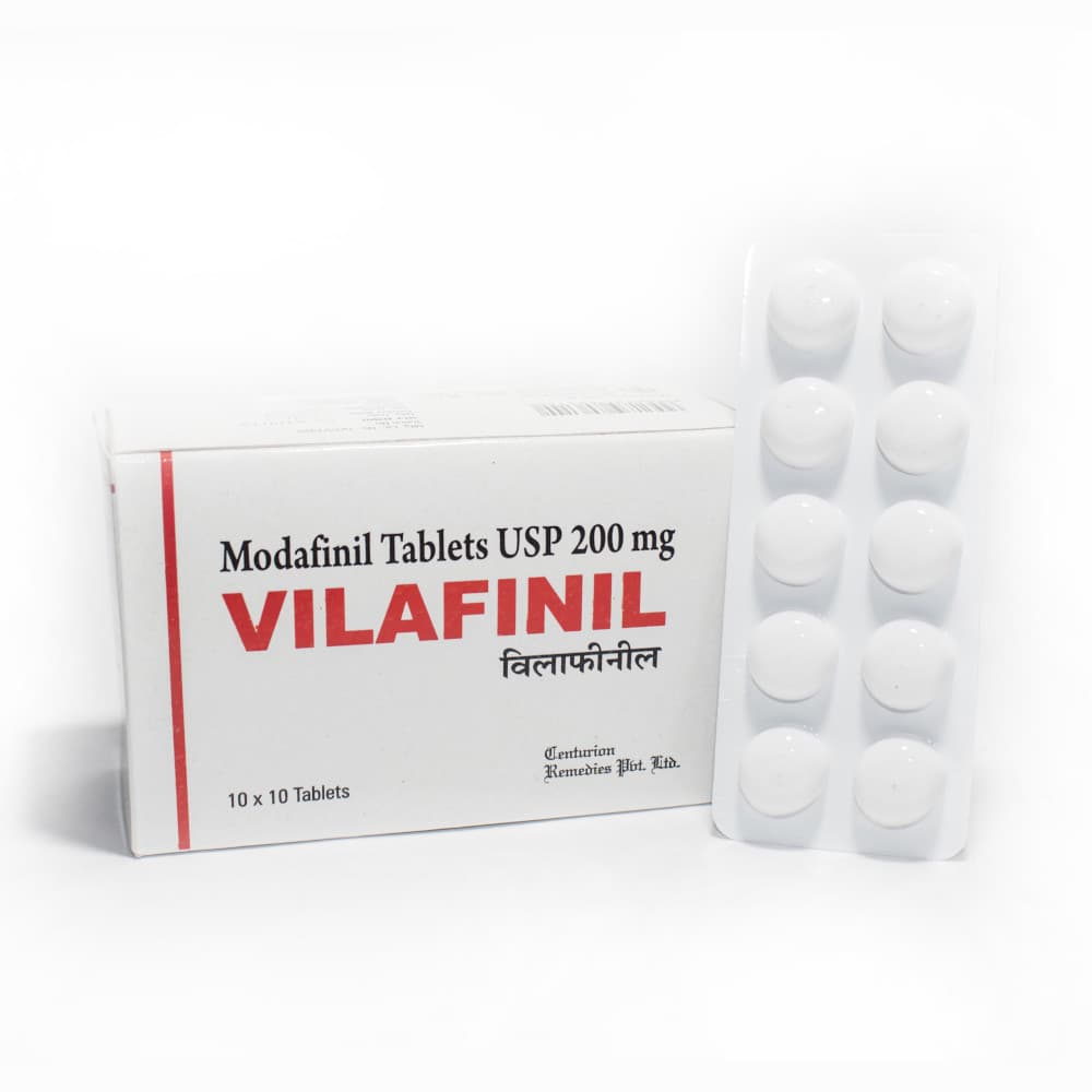 Vilafinil 200mg (Modafinil Tablets USP)