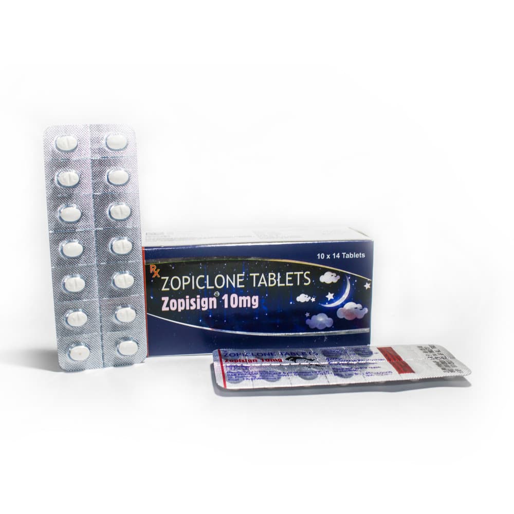 Zopisign 10mg (Zopiclone Tablets)
