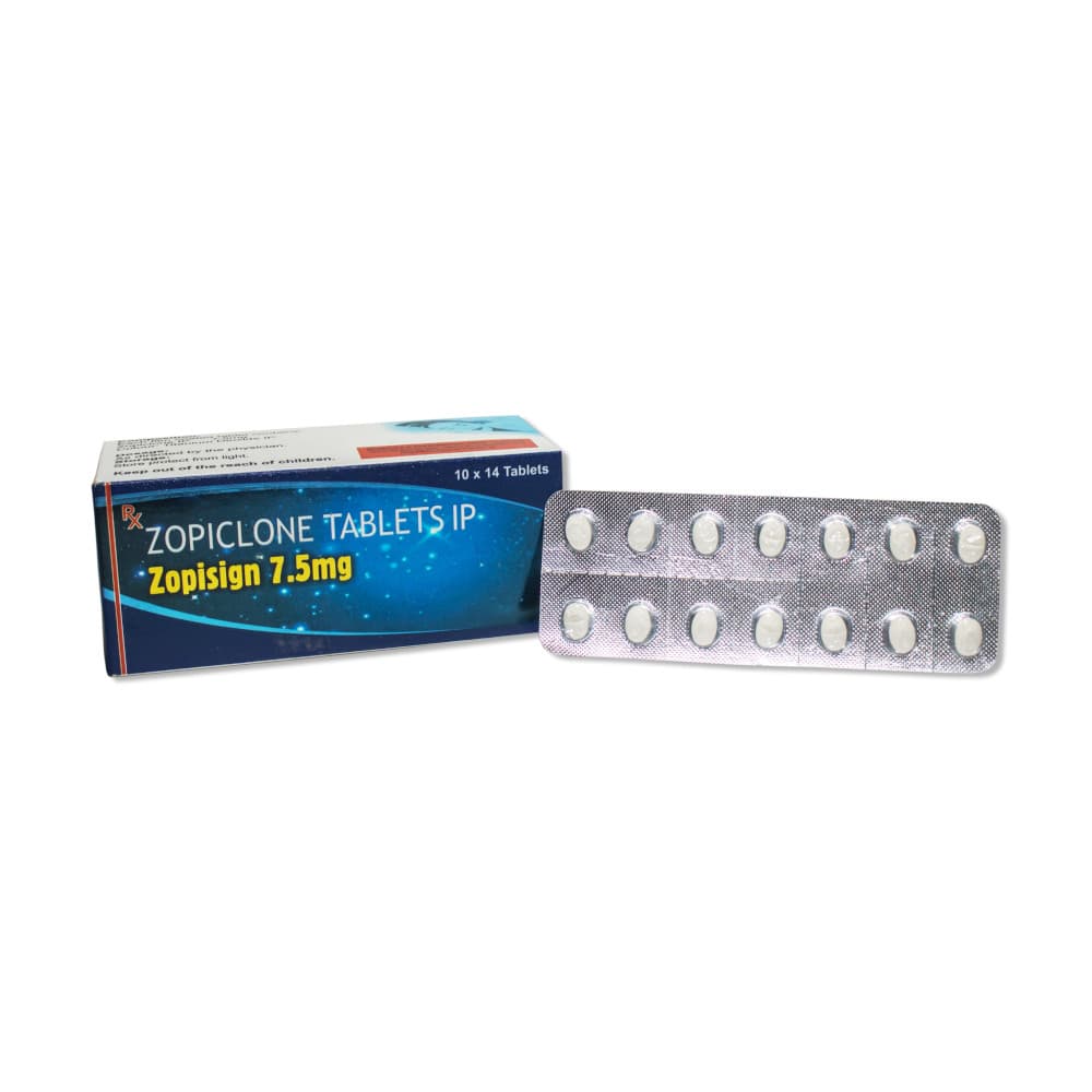 Zopisign 7.5mg (Zopiclone Tablets IP)